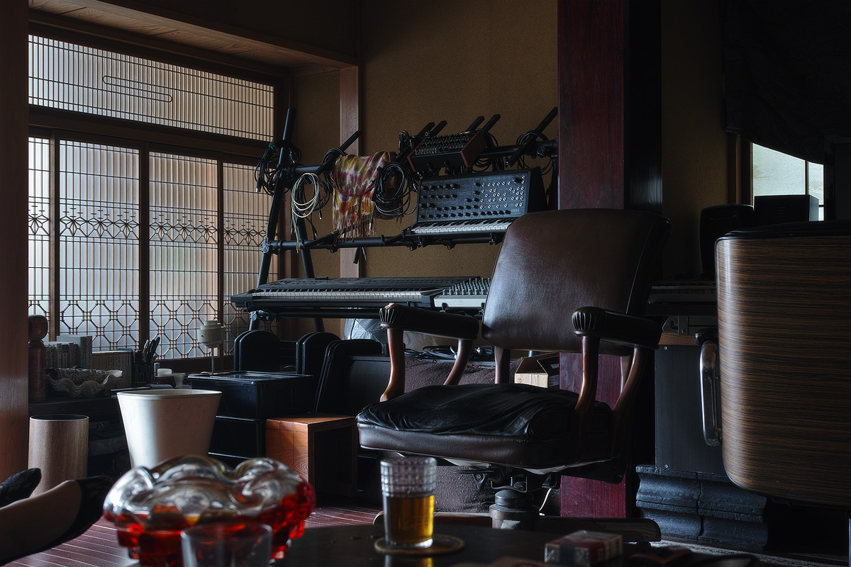 Cadeira do músico portátil, Yamanashi.