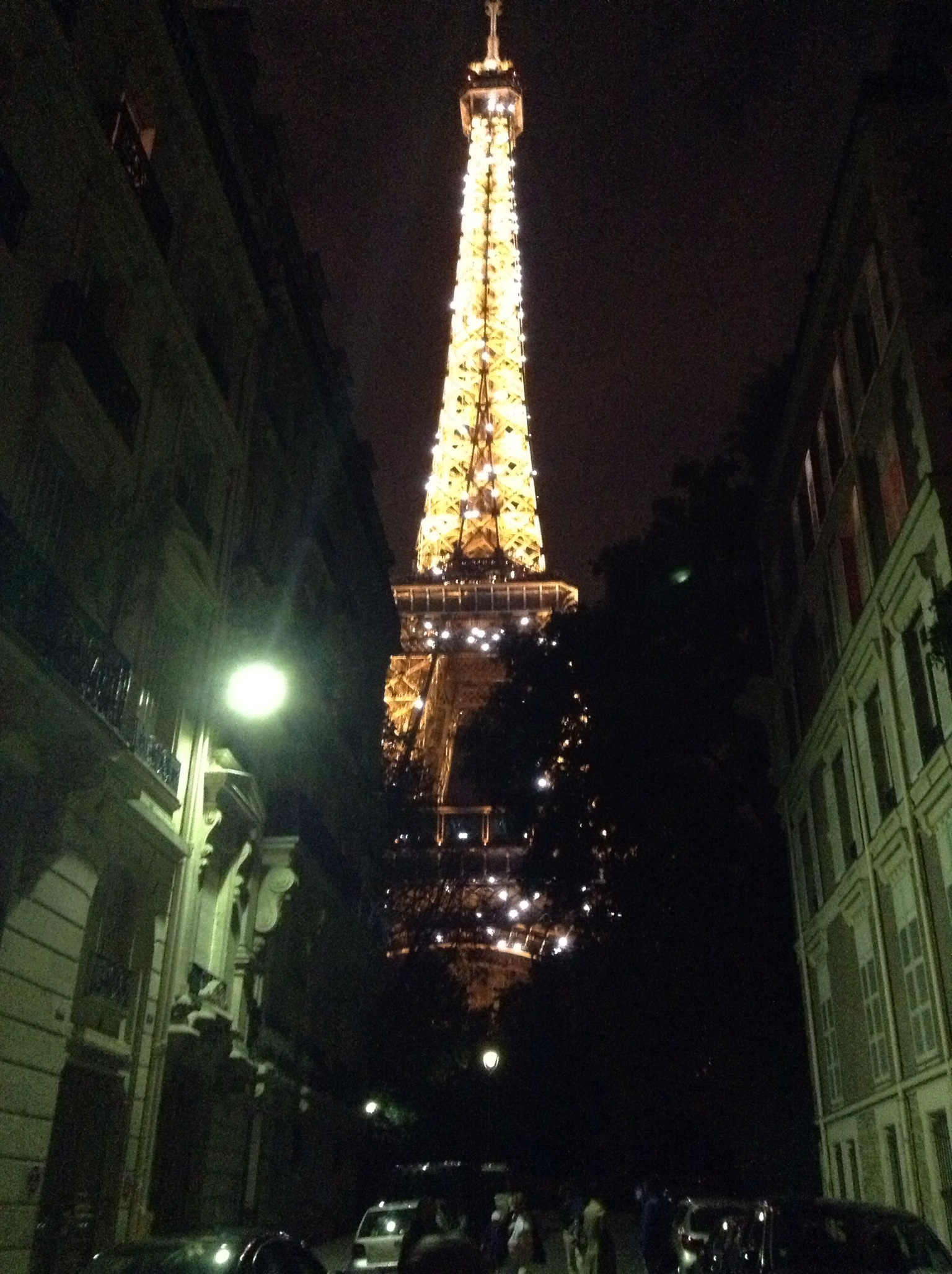 在巴黎的夜晚