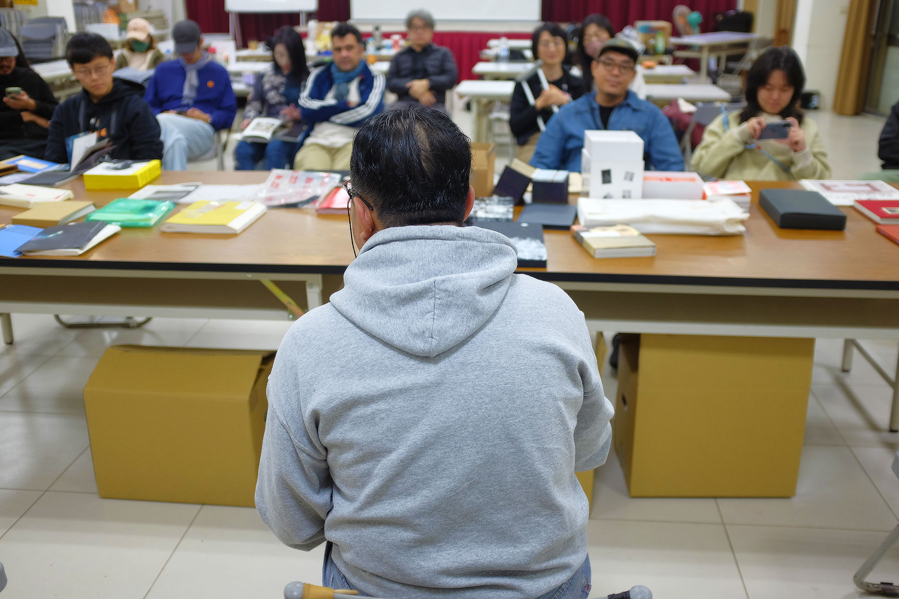 沈昭良老師の一日