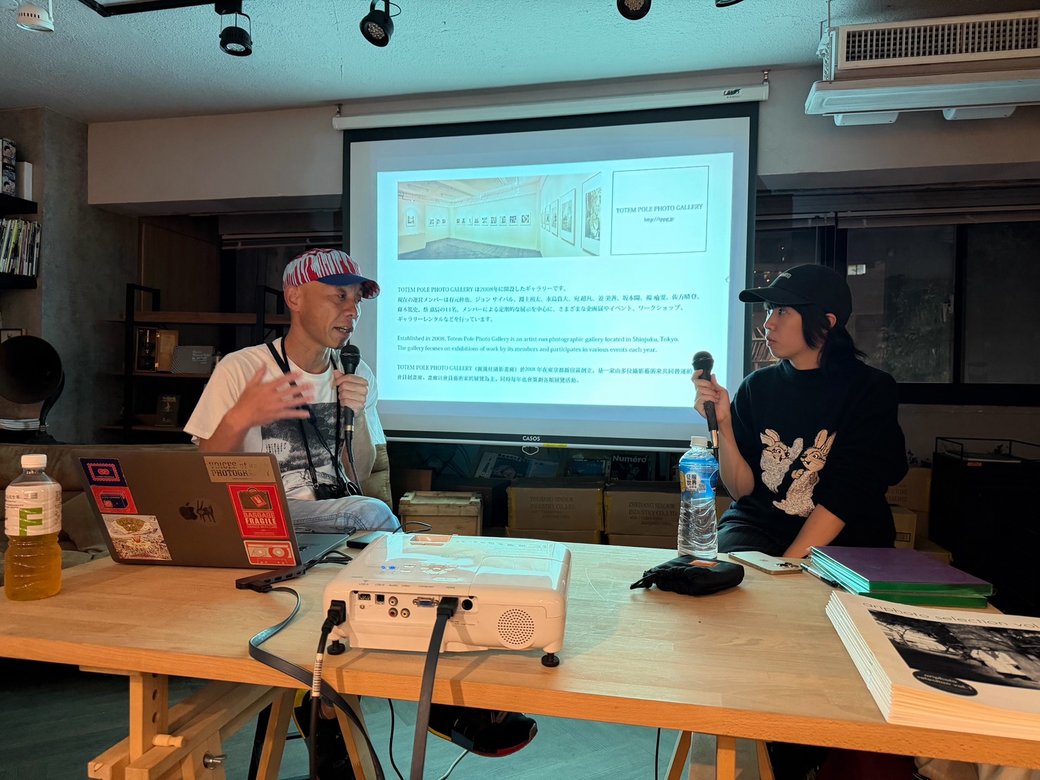 Slide and Talk @mistbook